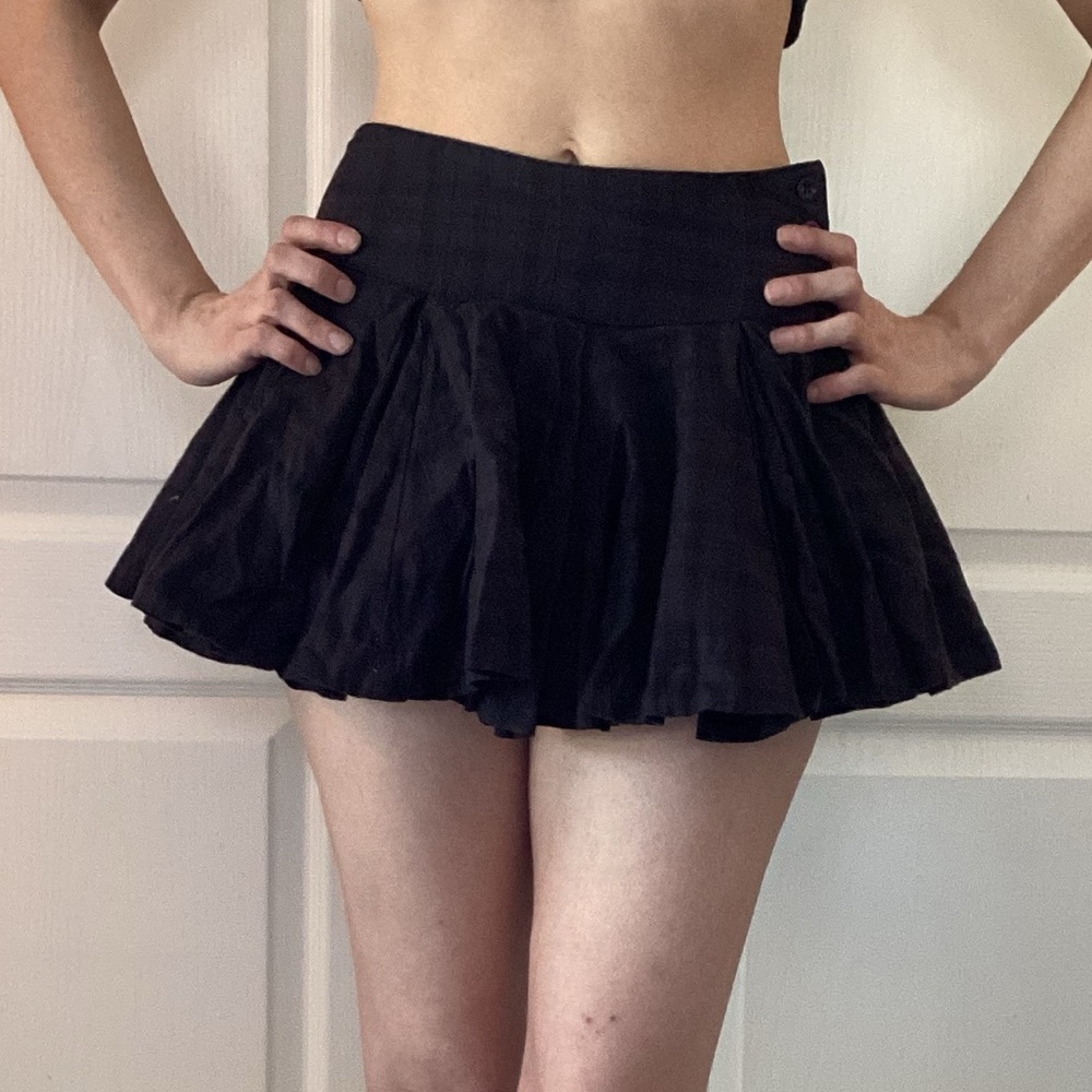 All Saints Plaid Mini Skirt Size 4